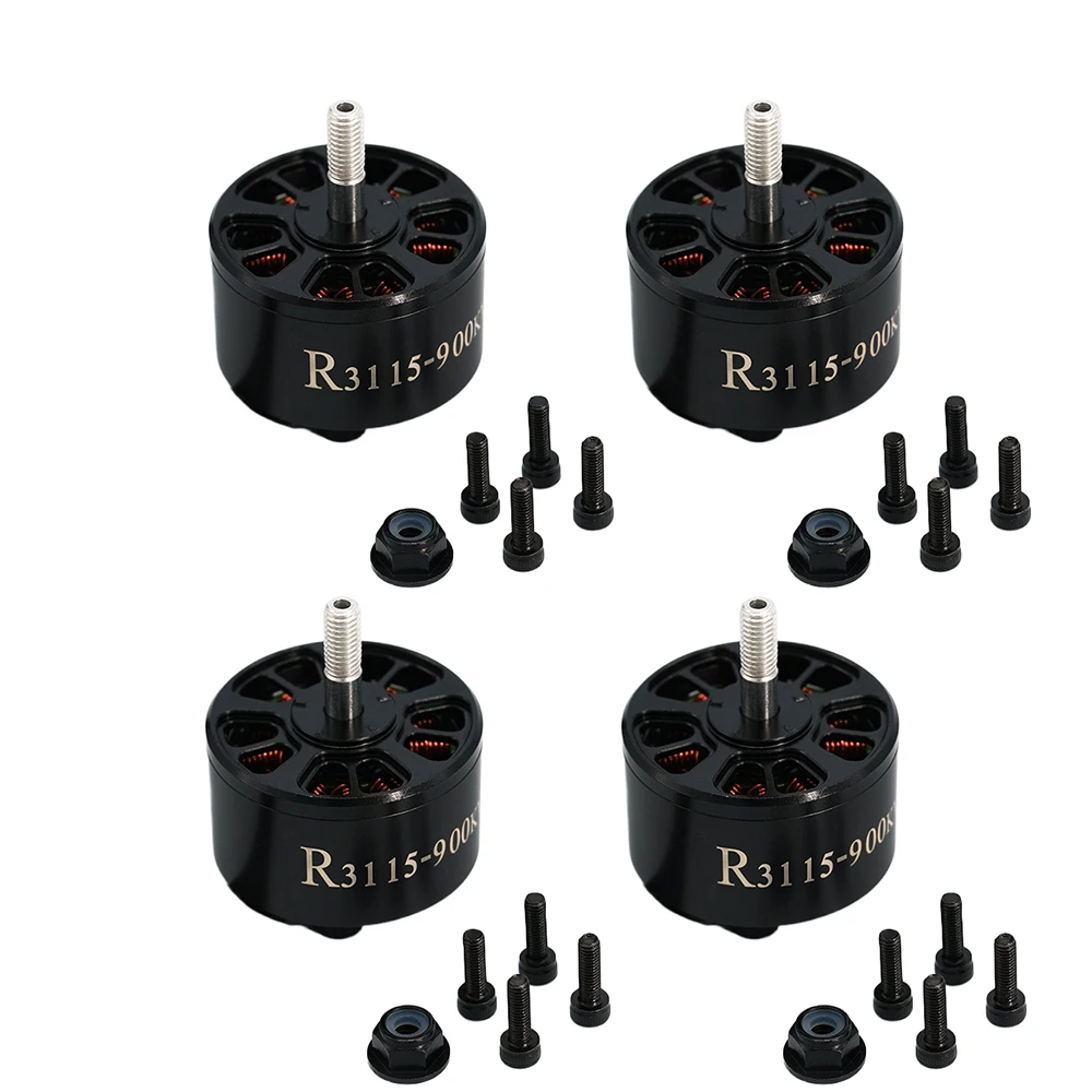 

4 шт. 3115 f3115 900KV 3-6S бесщеточный двигатель для RC Multirotor X-Class FPV Cinelifter Taurus X8 Pro Protek60 Kit Модель дрона RC
