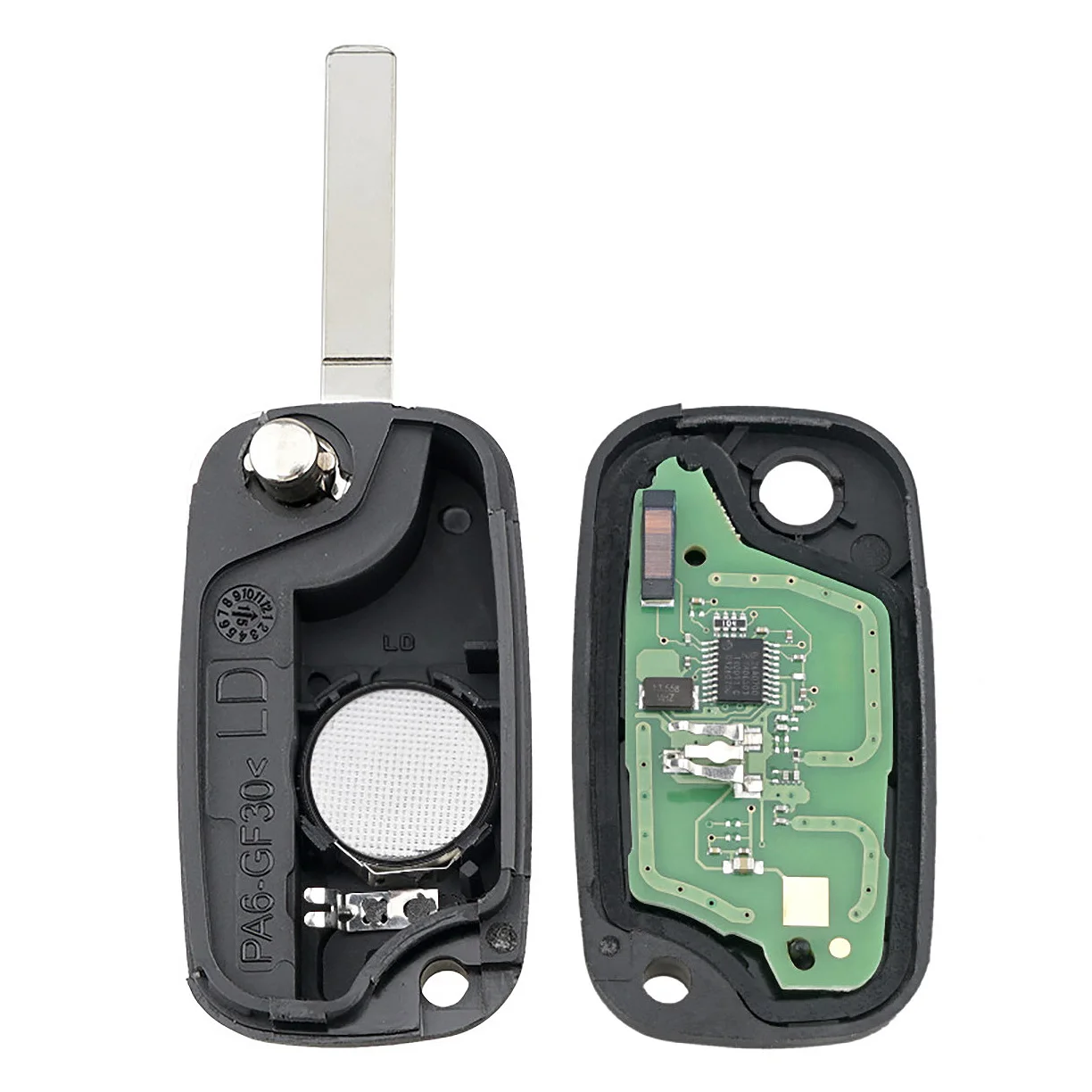 Car Smart Remote Key 3 Button 433Mhz PFC7961A Chip for Fluence III