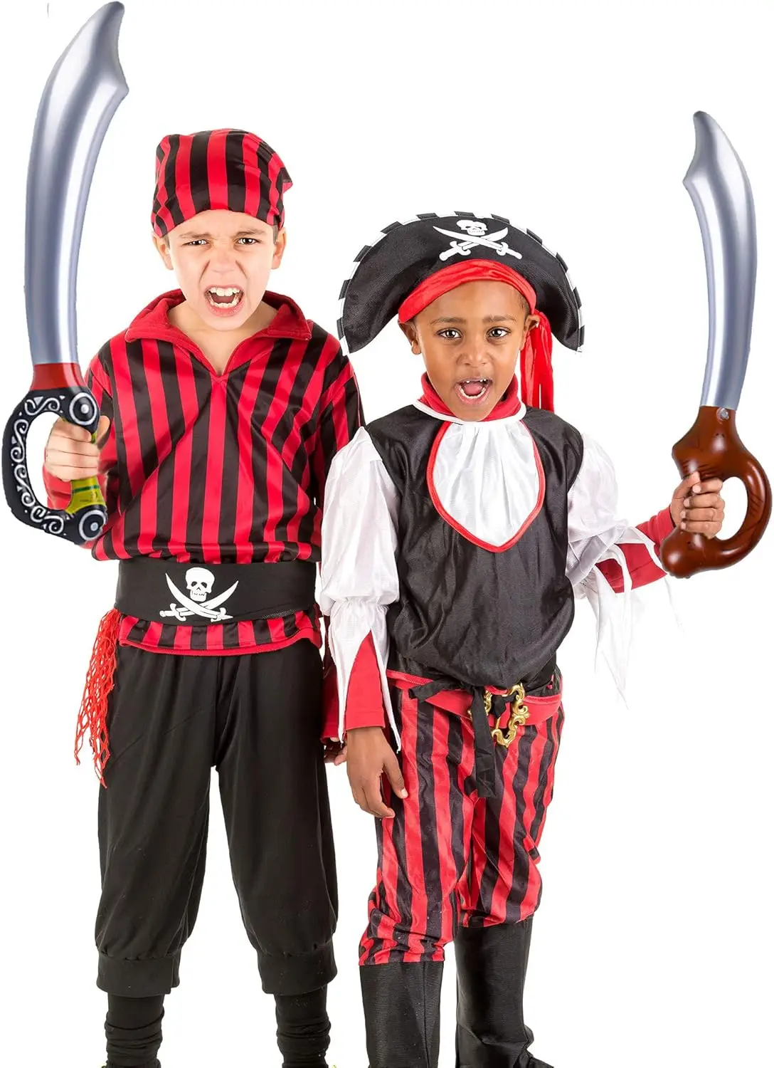 Cuchillos inflables de pirata, espadas, juego de armas inflables para fiesta de cumpleaños, Halloween, Cosplay, accesorios de escenario, juguete de agua para piscina de verano