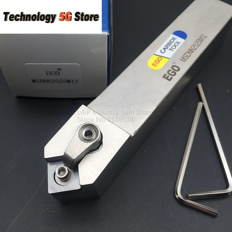 

EGO Quality Anti-vibration CNC Arbor 45° MSDNN1616H12 MSDNN2020K12 MSDNN2525M12 MSDNN3232P12 MSDNN3232P19 Lathe Cutter Holder