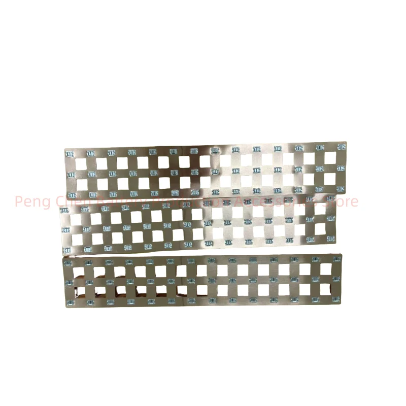 

32650-3*14P Copper-nickel Composite Bar Power Battery Copper Bar Bus Connector0.3mmSpacing 34.5mmStraight Sort 32700 Cells 10PCS