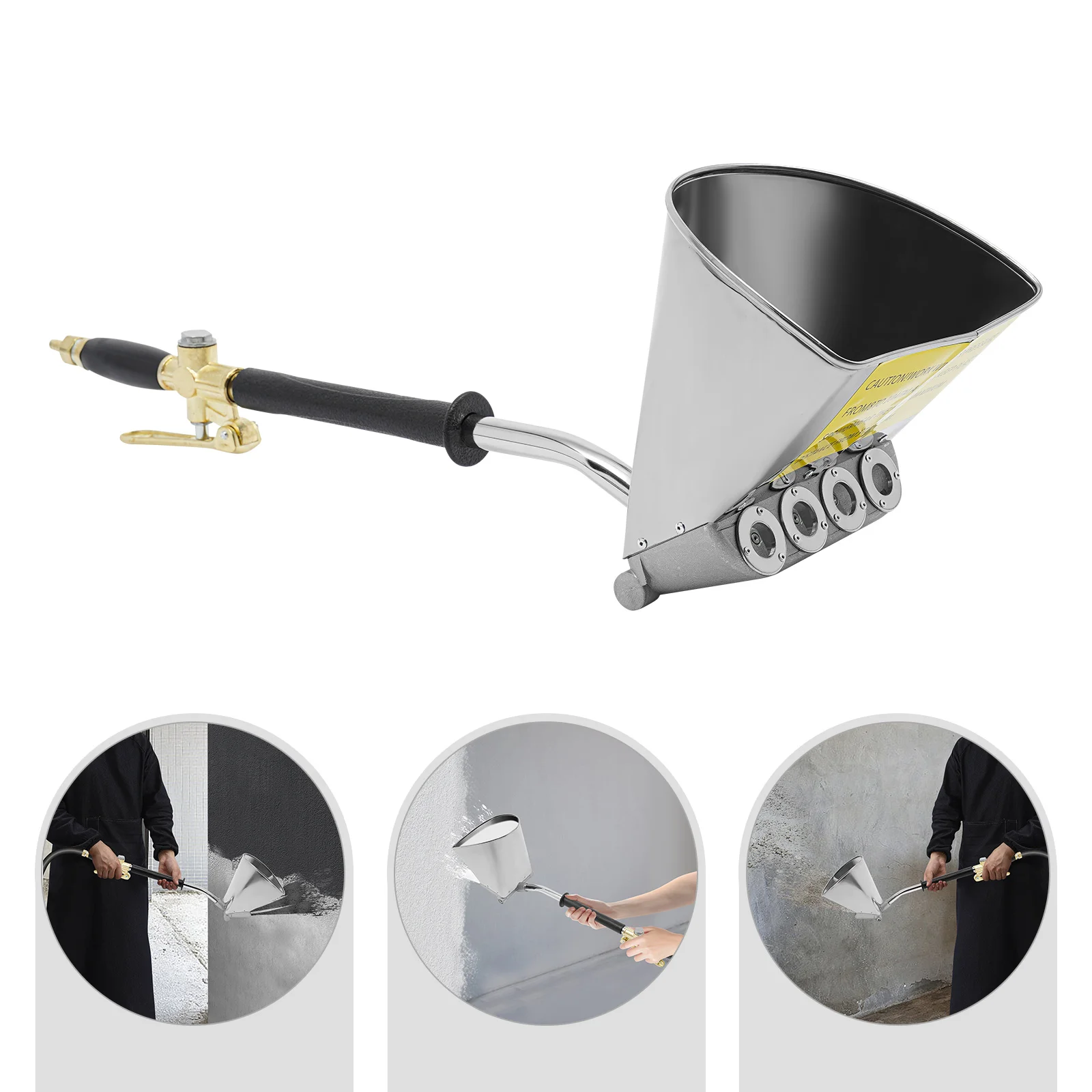 Mortar Spray Gun Cement Mortar Sprayer Plaster Hopper Gun Plaster Ceiling Paint Concrete Sprayer Tool