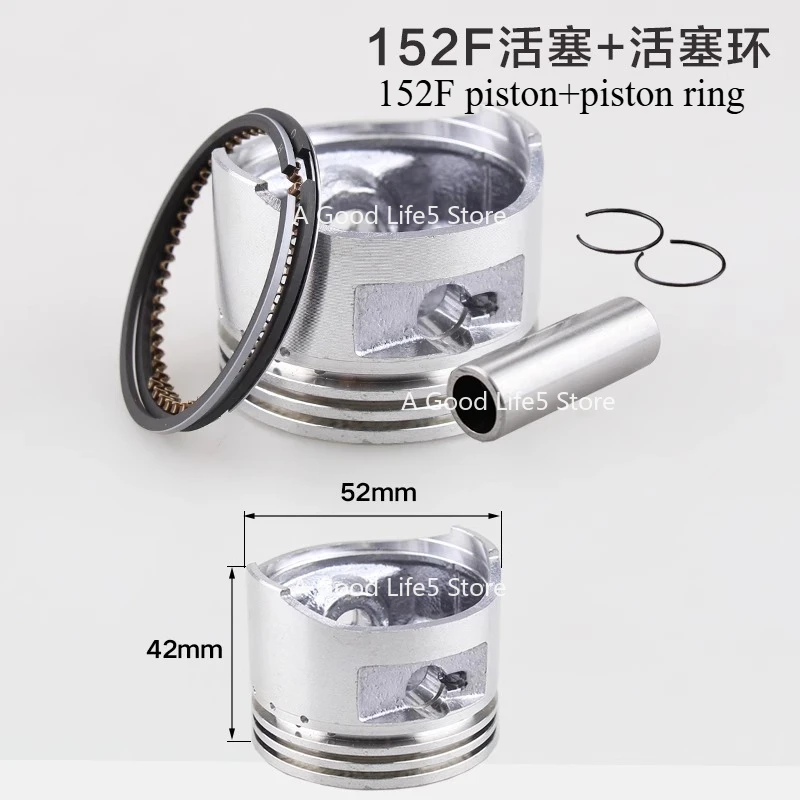 

Apply To Generator Pump Piston 168/170 Household Micro Tiller 188/190 Agricultural Piston Ring Accessories