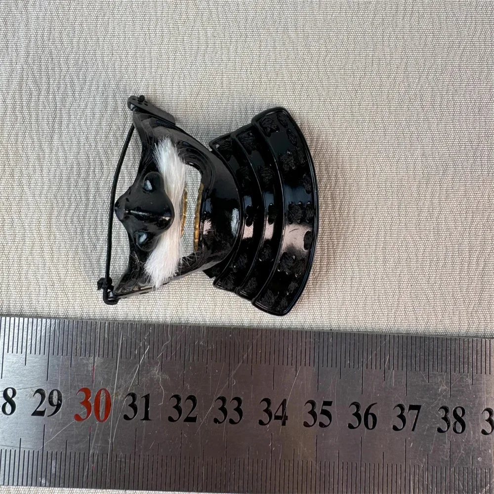 YYDS 1/6 스케일 일본 센고쿠 사무라이 얼굴 갑옷 목 갑옷 모델 장난감 12인치 액션 피규어 바디용 재고 있음