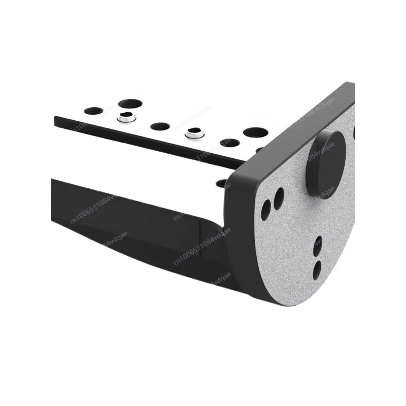 Four-axis integrated casting L-shaped bridge, single-sided bridge positioning block