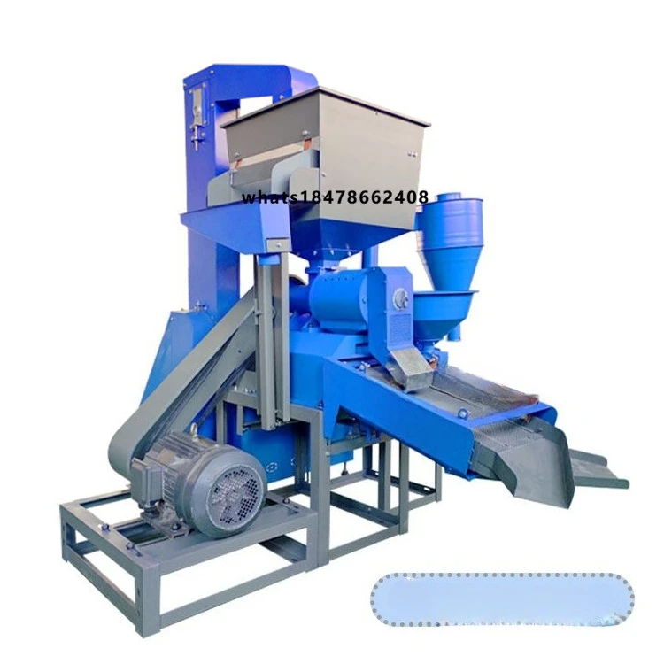 HN QDMECH High Output Commercial Production Grain Processing Machine Stone Removal Machine Rice Polisher Rice Milling Machine