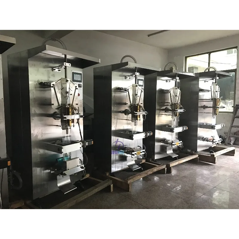 FOODLINE Customized Factory Price  Africa Water Juice Bag Packaging Machine Auto Milk Sachet Packing Machine Liquid Packing