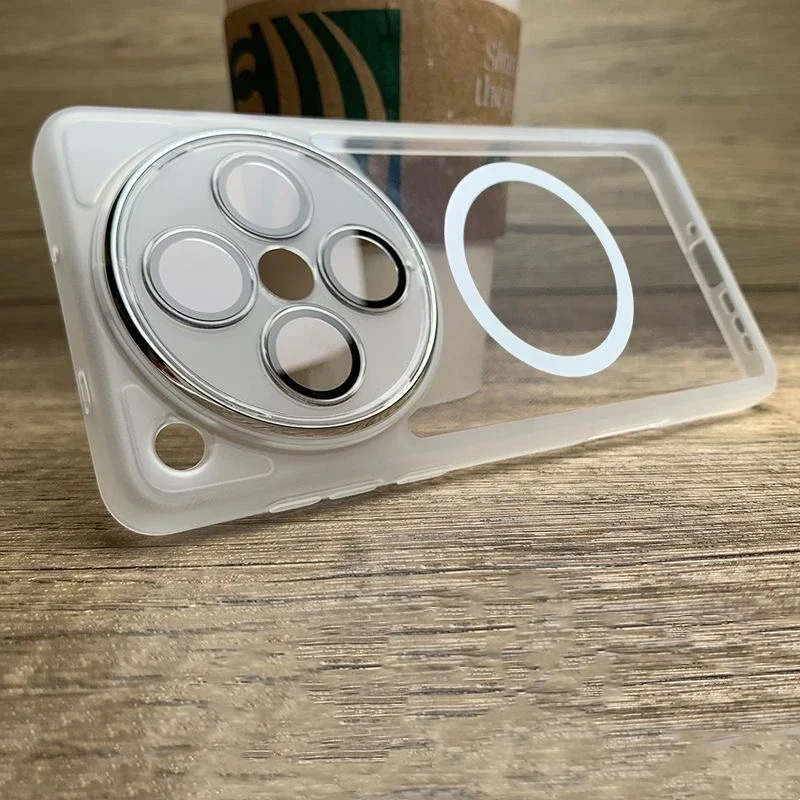 For OPPO Find X8 Pro X7 Ultra MagSafe Camera Protection Film Case For Find X6 Pro X8S Plus Soft Silicone Shockproof Clear Bumper