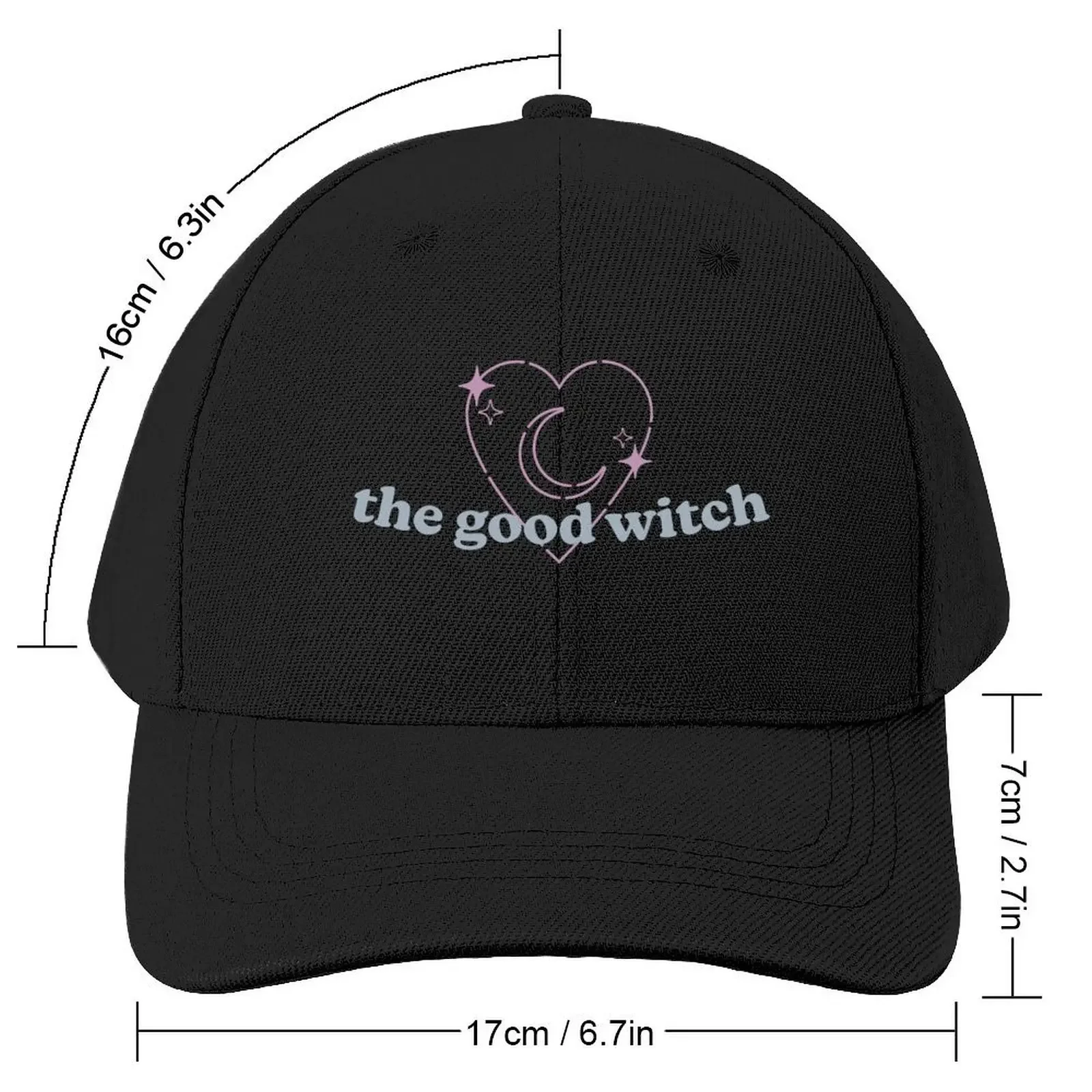 the good witch Baseball Cap dad hat derby hat Anime For Men Women's