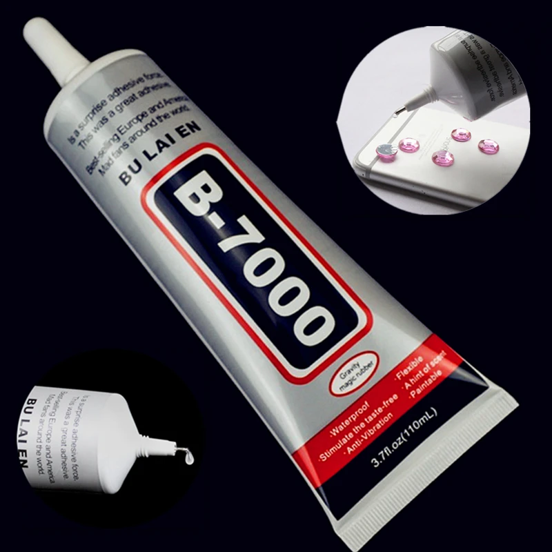 B7000 50ml Multipurpose Industrial Adhesive DIY Rhinestone Jewelry Crafts Phone Case Repair Touch Screen Glass Liquid Super Glue