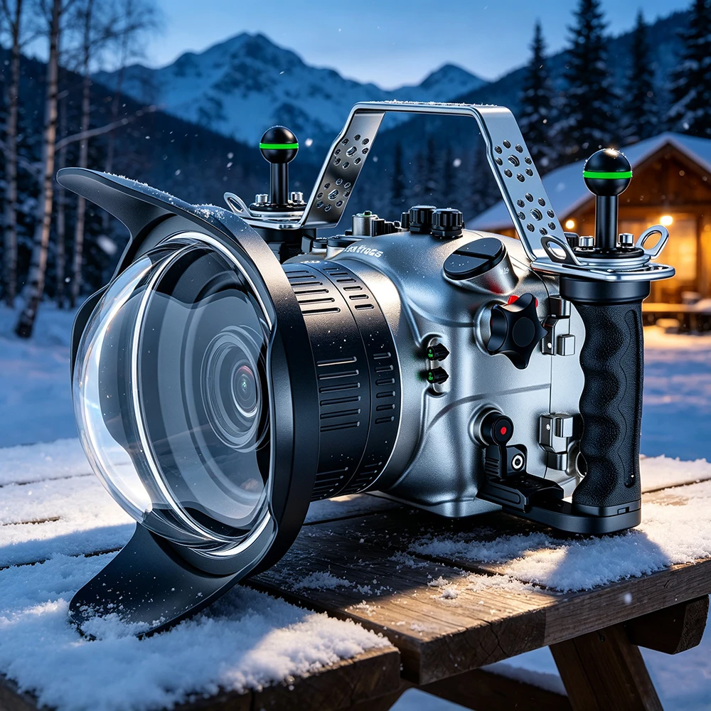 Seafrogs 100-meter waterproof compatible with Canon EOS 6V RF 100-300mm F2.8 L IS USM