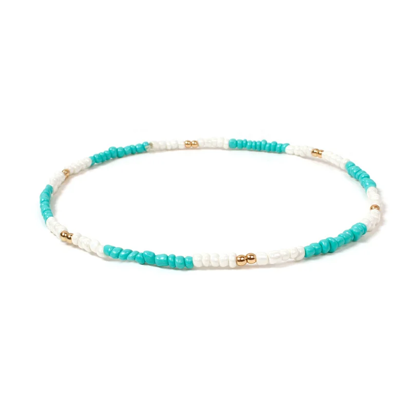 2025 Böhmen Stil Perlen Halskette Mehrfarbige Halsketten Charme Halsketten Süße Hals Kette Schmuck Für Frauen Mädchen Großhandel – Detail 6