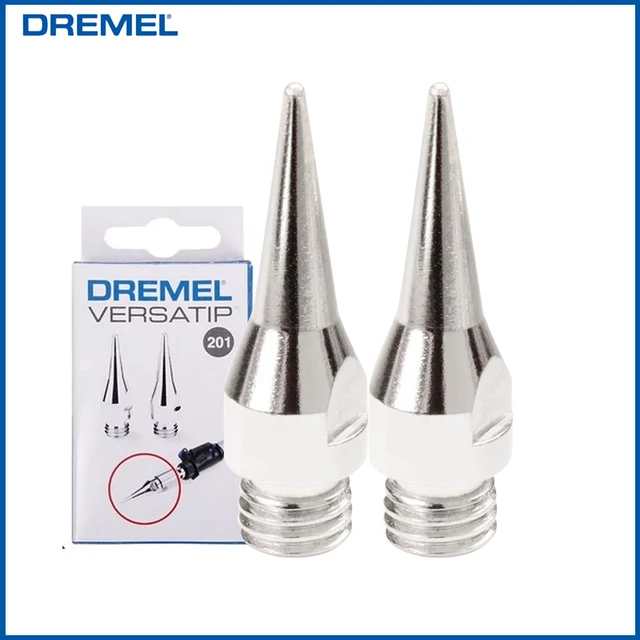 Dremel 201 groty lutownicze temperatura głowice spawalnicze do lutowania pirograficznego topienie 2000 2200 akcesoria do grotów lutowniczych