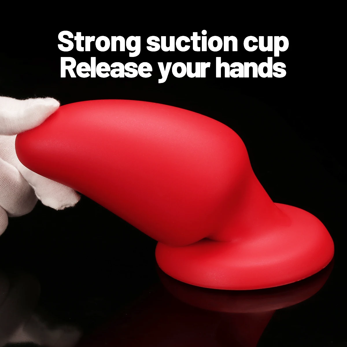 Liquid Silicone Anal Plug Various Sizes Huge Pointed Tip Buttplug Soft Adult Sex Toy Female/Male Masturbation Prostate Massager view 4