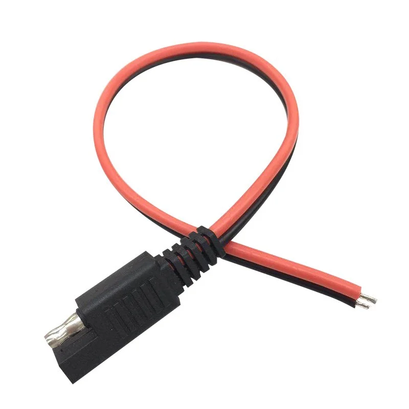 

1pcs 30CM DIY SAE 10A Power Automotive Extension Cable 18AWG 2 Pin with Connector Quick Disconnect High Quality