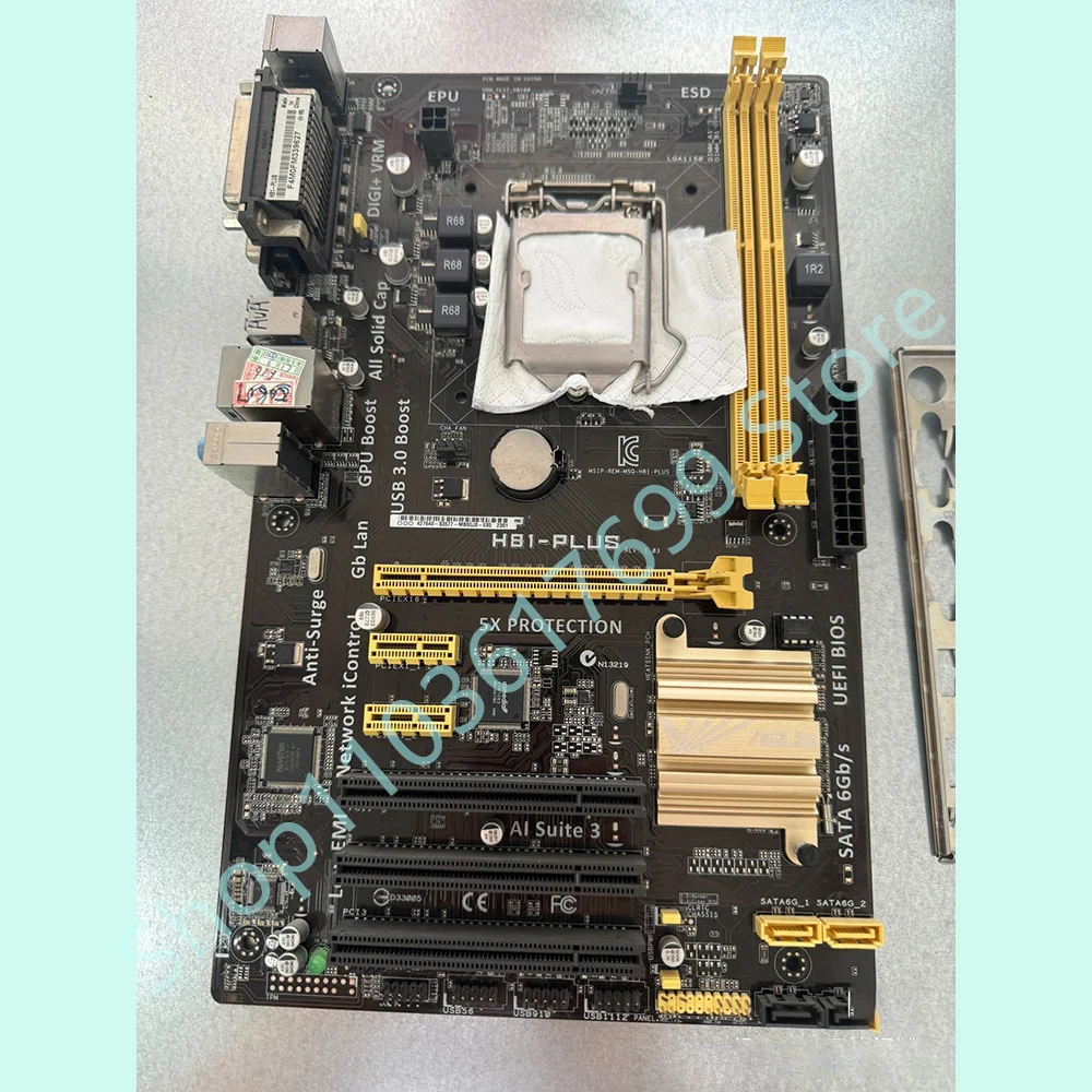 For Asus Computer Motherboard H81-Plus