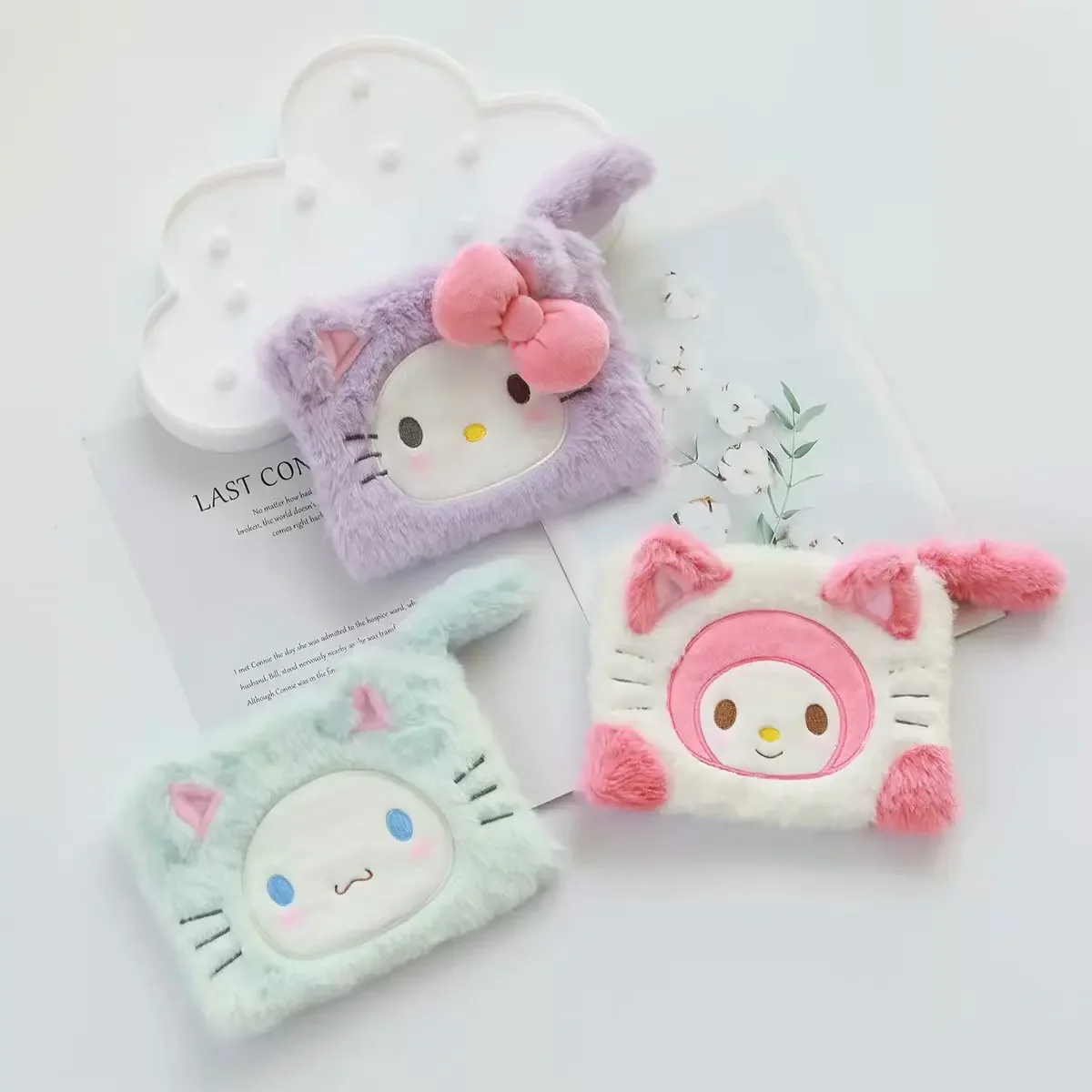 Hello Kitty Munt Portemonnee Creatieve Kleine Portemonnee Groothandel Mini Portemonnees Mijn Melodie Kuromi Sleutelhanger Portemonnee Lippenstift Tas Kawaii Clutch