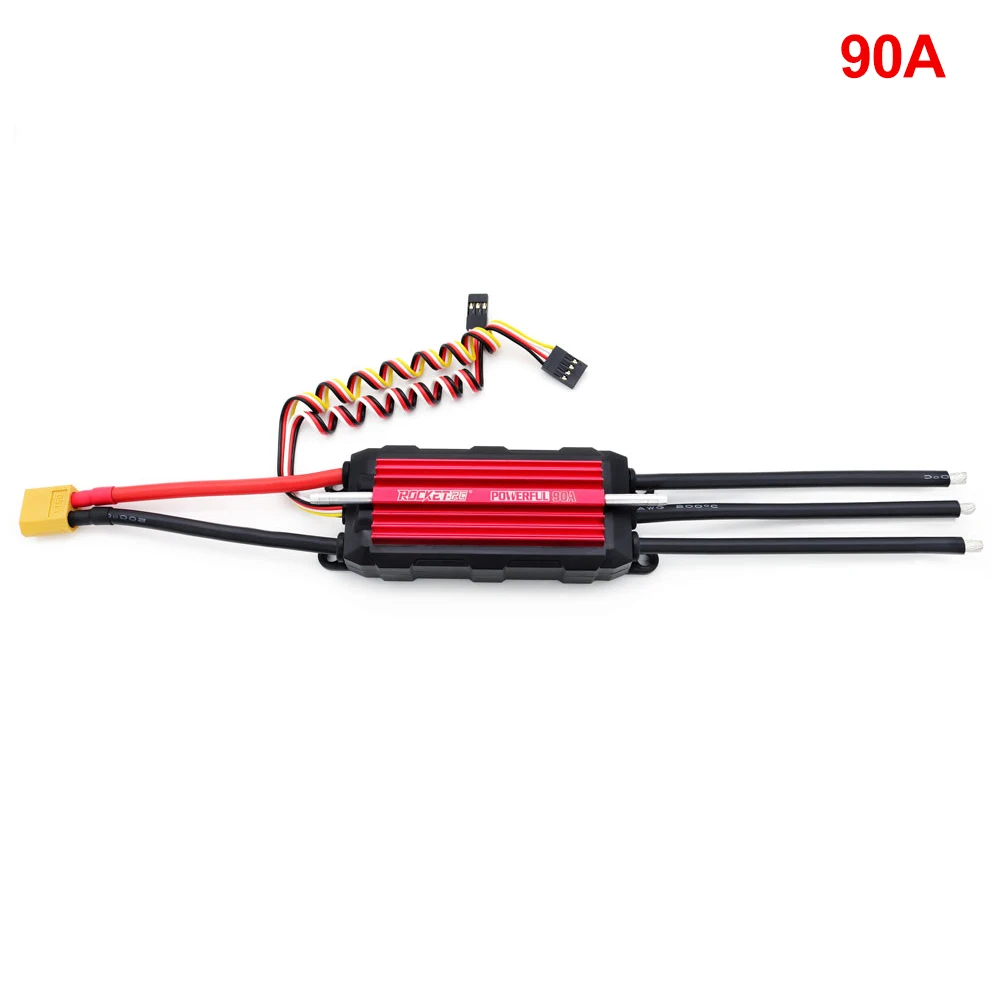 ROCKET-RC POWERFUL BOAT ESC/ESC-HV New 32-Bit Brushless ESC 70A/90A/105A/130A/130A HV/160A HV/200A Fully Waterproof for RC Boat