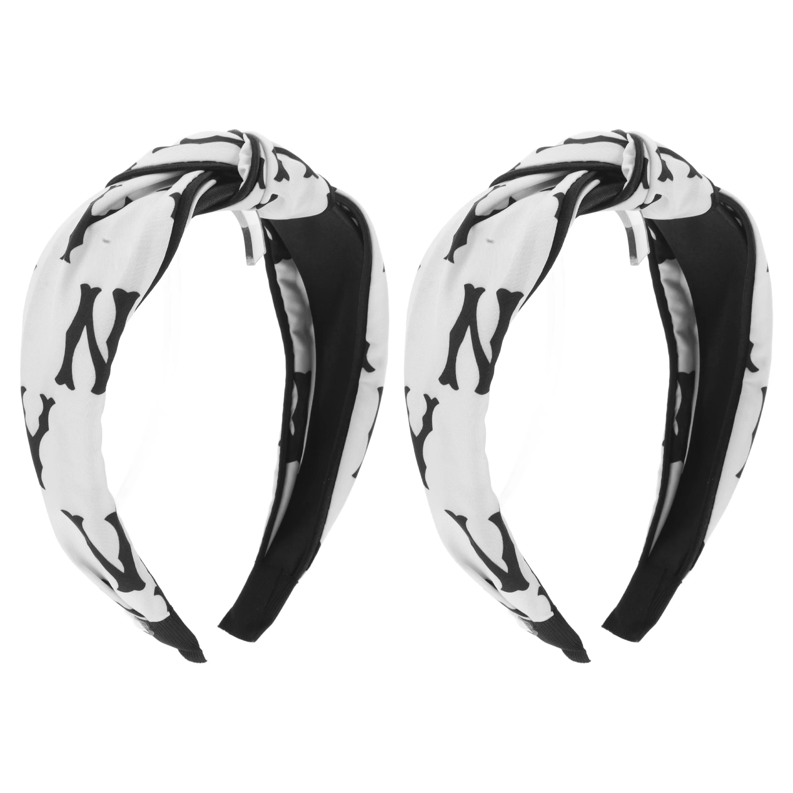 

2 Pcs Butterfly Bow Headbands Women Non Slip Wide Hair Ties Spa Washing Skin Care Accessories Girls Hoop Decorative