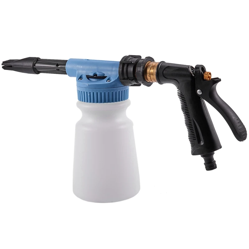 

Sonlin Blue Car Washing Unique Foam Cleaning Spray Car Cleaning Washing Spray Foam Sprayer Snow Foam Lance Water Soap Shampoo.