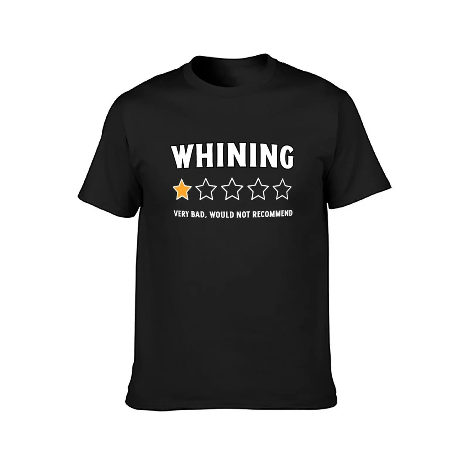 No Whining T-Shirt plain graphics mens t shirts casual stylish