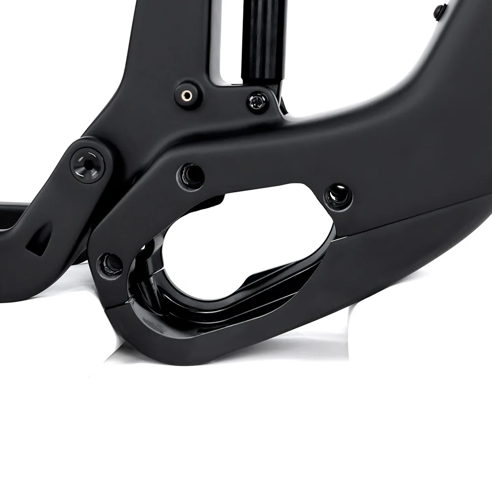 

Carbon Fiber Bafang Central Motor Frame Soft Tail Double Absorber Mountain Bike