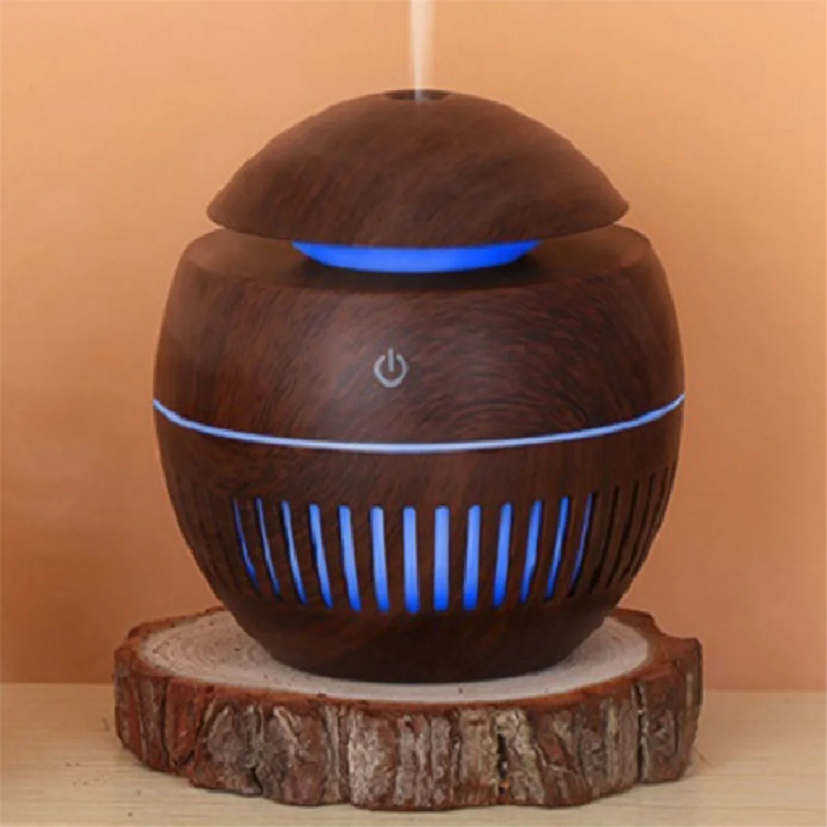 

Portable Air Humidifier Portable Air Humidifier USB Electric Air Diffuser Wood Ultrasonic Air