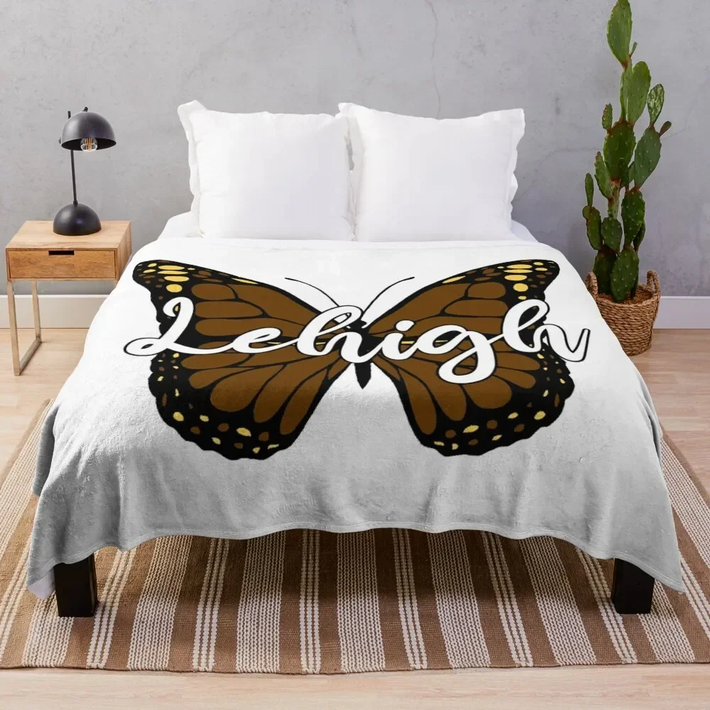 Lehigh Butterfly Throw Blanket Luxury Large Blankets