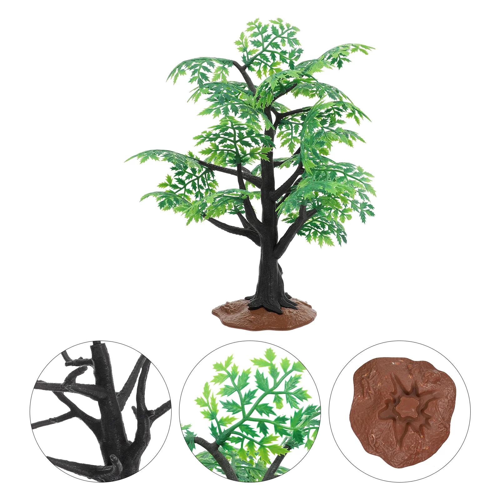 Spring Maple Model Decorations Sand Table Adornment Office Artificial Plants Indoor
