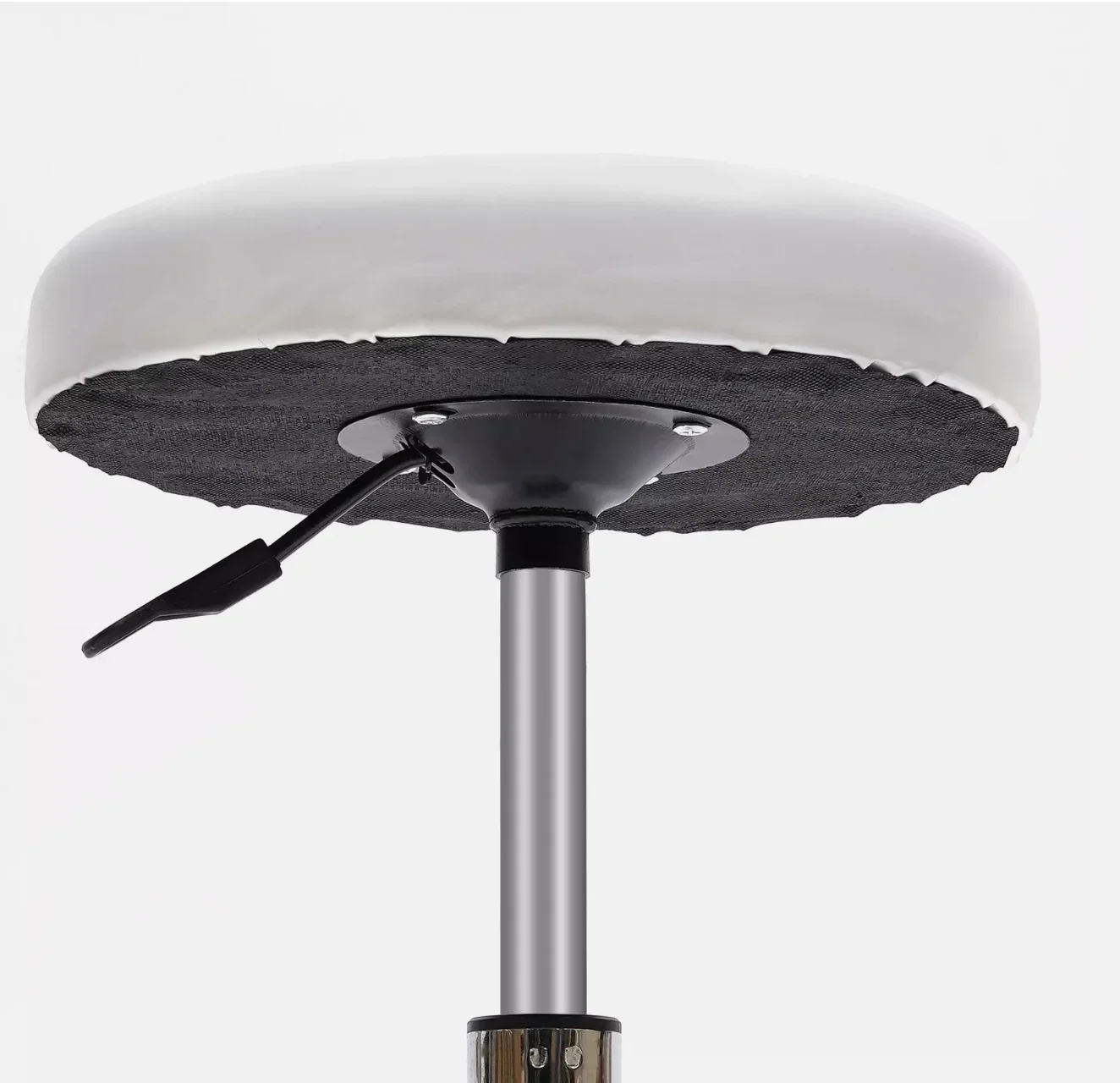 Customizable Hydraulic Rolling Stool Work Shop Seat Chair Adjustable Swivel Tool Garage