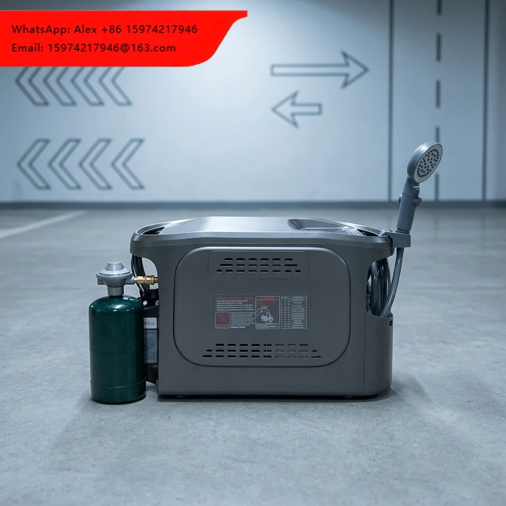 RV Portable Eco-Friendly Gas Boiler System-6L Compact Tankless Design For Small Spaces