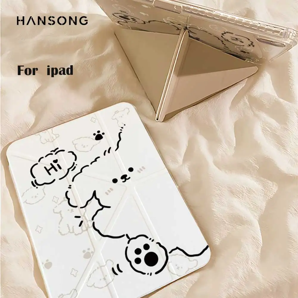 Tablet Case 2025 for iPad 10th 10.9 11th A16 Air4 5 10.9 Pro 11in for iPad Air 11 inch M2 M3 Pro 12.9 11 13 Case with Pen Holder