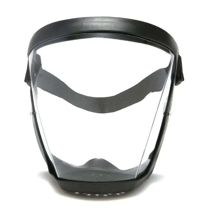 1pc Dust And Anti-Fog Transparent Mask High-Definition Fog-Free Welding Eyewear Head-Mounted Full-Face Protection view 4
