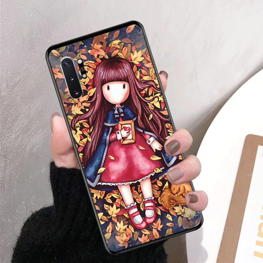 Cute Cartoon Girl Kid Santoro_gorjuss Phone Case For Samsung Note 8 9 10 20Pro Plus Lite M 10 11 20 30 21 31 51 A 21 22 42 02 03