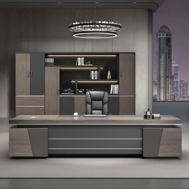 Conference Study Table Office Reception L Shaped Executive Desk Mat Adjustable Home Corner Escritorio Para Compuradora Furniture AliExpress