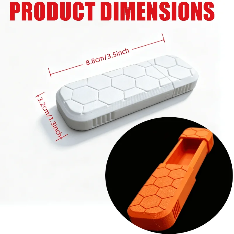 Mini Sliding Portable Medicine Box, Shaped like a Soccer Ball, Suitable for Travel and Daily Medication Storage