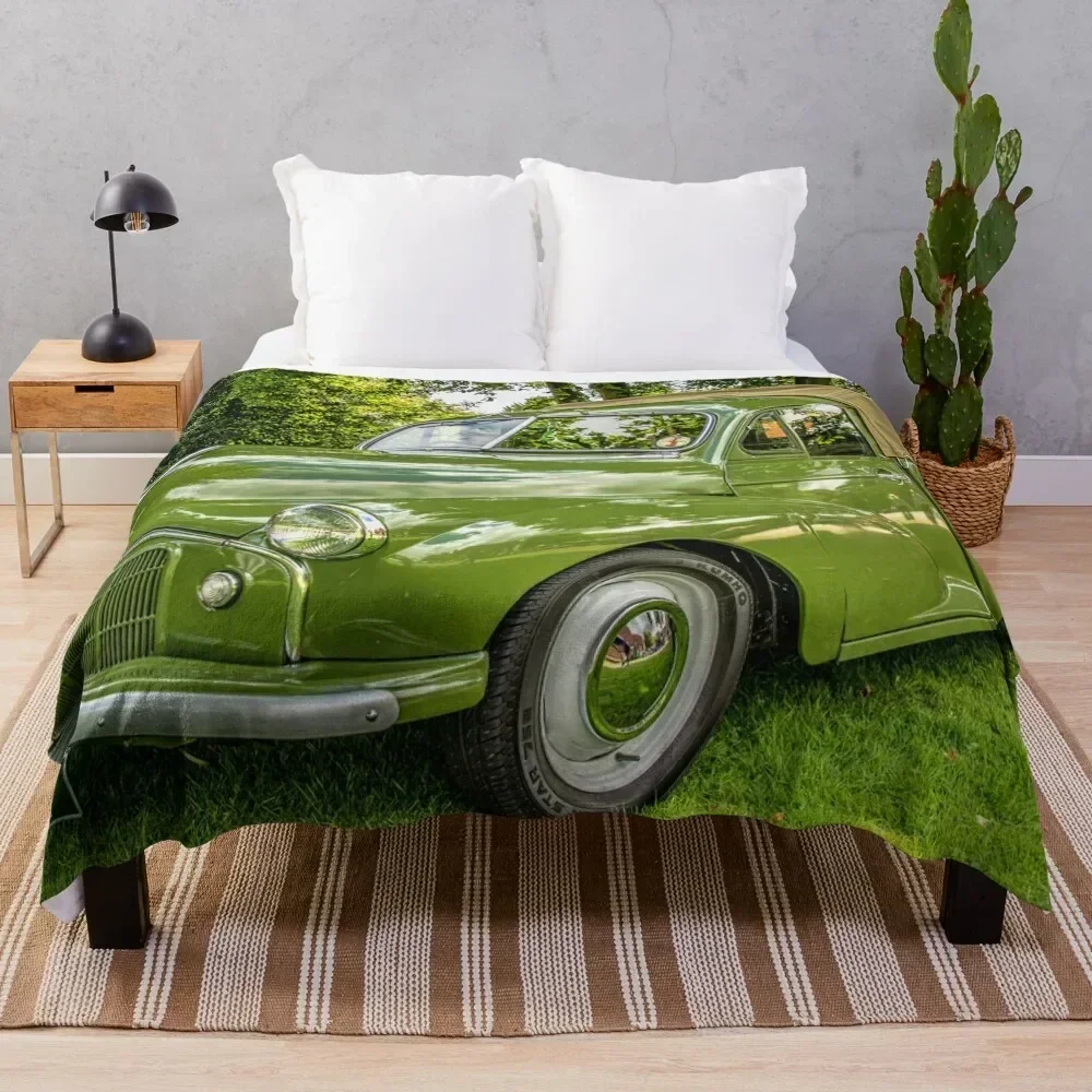 

#99 Morris Minor Van Throw Blanket Spring Fall Cozy Throw Blanket for Couch