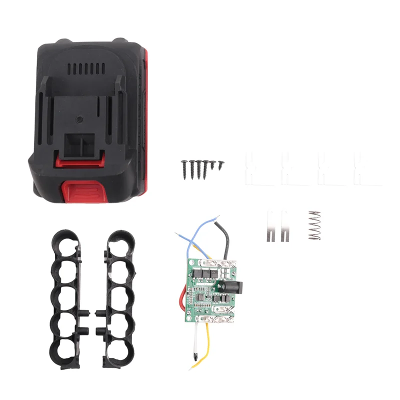 

PZHI-For Five-Piece Battery Pack, Lithium Battery Protection Board Kit, Five-Piece Pack For Garden Tools Spare Parts