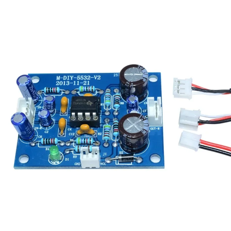 NE5532 Amplifier Board OP-AMP HIFI Preamplifier Signal Bluetooth Amplifier Preamplifier Board En stock