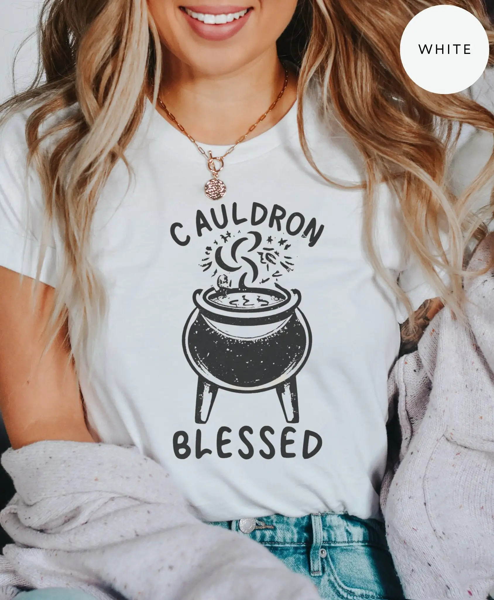 Nesta Archeron Officially Licensed Acotar Cauldron Blessed Sarah J Maas Velaris Crescent City Rhysand Cassian Sjm Merch T Shirt