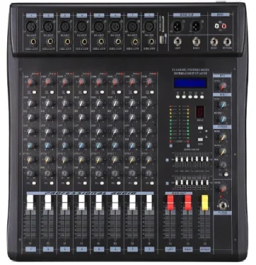 

Professional DJ Digital audio sound Mixer mp3 bluetooth 6 8 12 Channel Audio Mixing Console Stage Club Pub Sound Processor