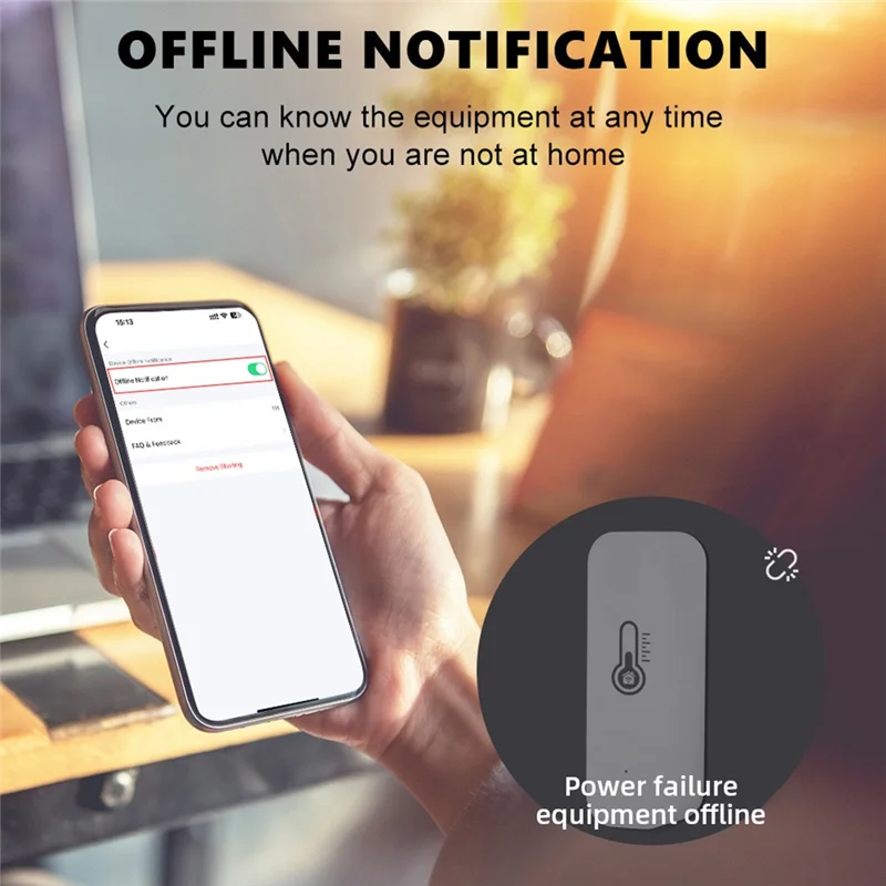 

AAAEL-APP мониторинг Tuya умный датчик температуры и влажности в помещении 2 шт. для Alexa Google Home Assistant Zigbee