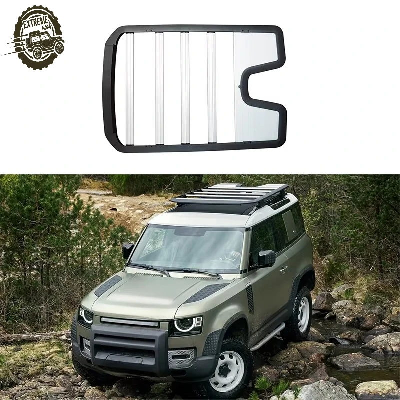 

4*4 Off-road Roof Rack Sliver Black for Land Rover Defender 90 2020