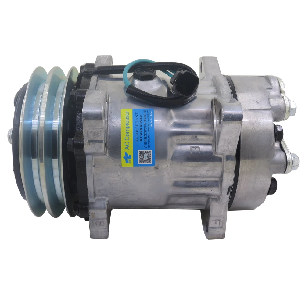 Air Conditioning Compressor 14518640 VOE14518640 FOR Excavator EC210B EC135B EC160B EC180B EC140B EC240B