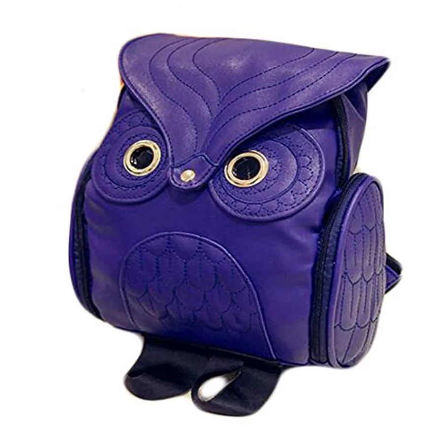 

Модный рюкзак-сова для женщин, мини-сумка из искусственной кожи