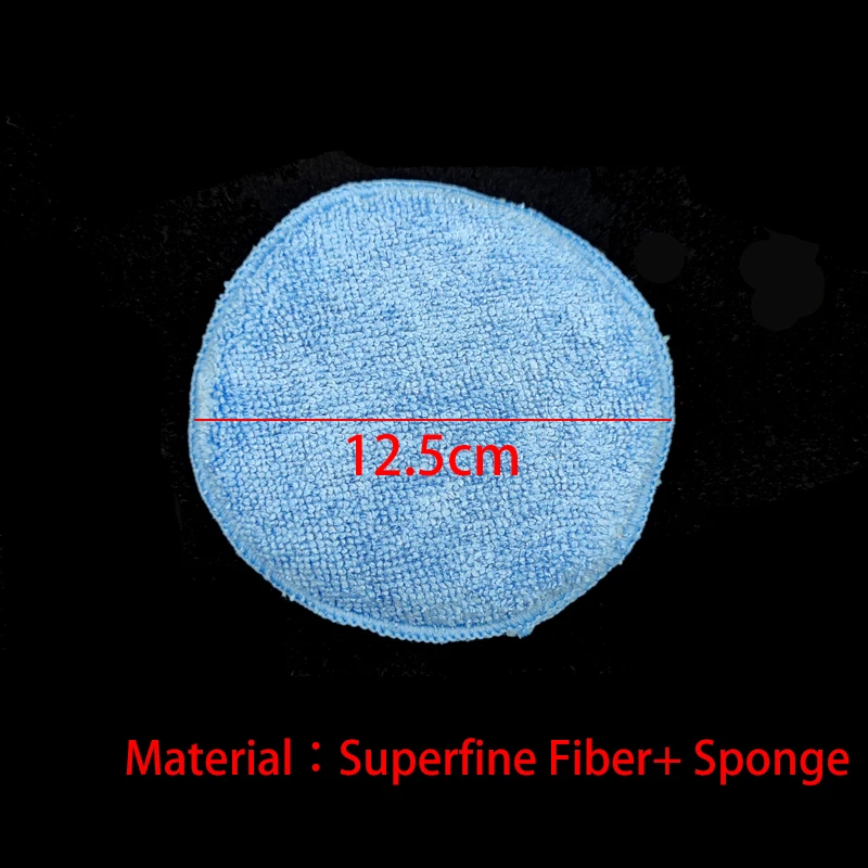 ワックスがけ用フォーム,自動車洗浄用発泡洗浄ツール,ダージェットリムーバー,研磨パッド,5個。