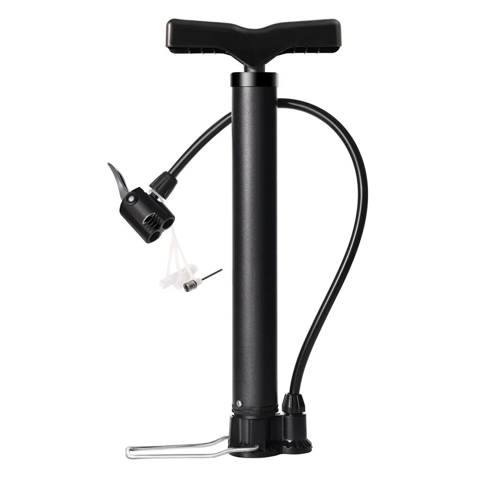 Bicycle Pedal Pump High Pressure Inflator City Bikes Swim Rings Package Contents Road Bicycle Pedal Pump Soccer Balls