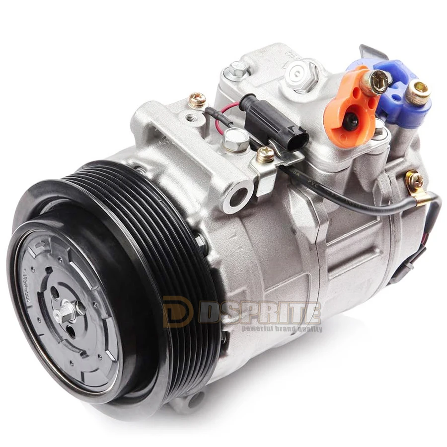 ضاغط مكيف الهواء مع قابض 10347440 10348790 639827 639843 6512104 لمرسيدس بنز E350 CLS63 AMG 6.3L E63 AMG G500 #2