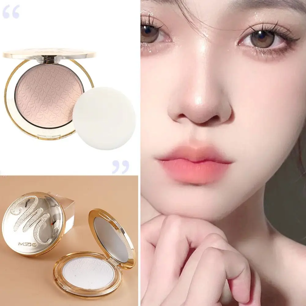 Golden Diamond Face Powder Highlighter Powder Glitter Palette Single Contour Brighten Skin Illuminate Makeup Color Face Shi C0p6