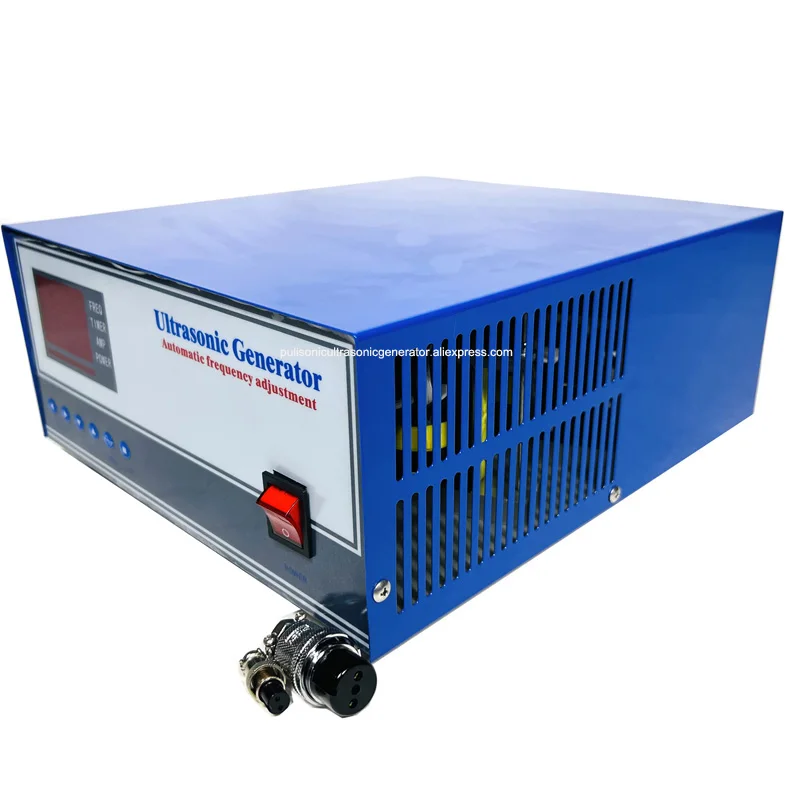 

1800W 28khz-40khz Press Key To Adjust Frequency Ultrasonic Generator For Automotive Engine Parts Ultrasonic Cleaner
